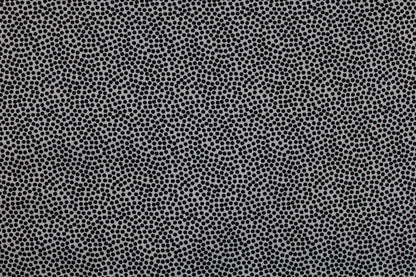 Baumwollstoff Dotty mit kleinen Pünktchen in schwarz auf Hellgrau Detailbild