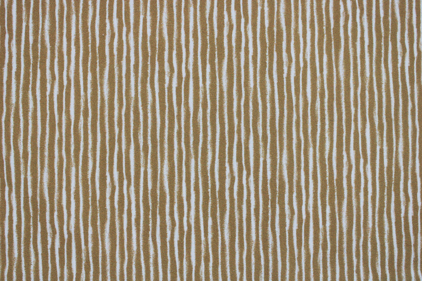 Baumwollstoff Sweet Mini Baby mit Streifen in Ecru und Ocker Detailbild