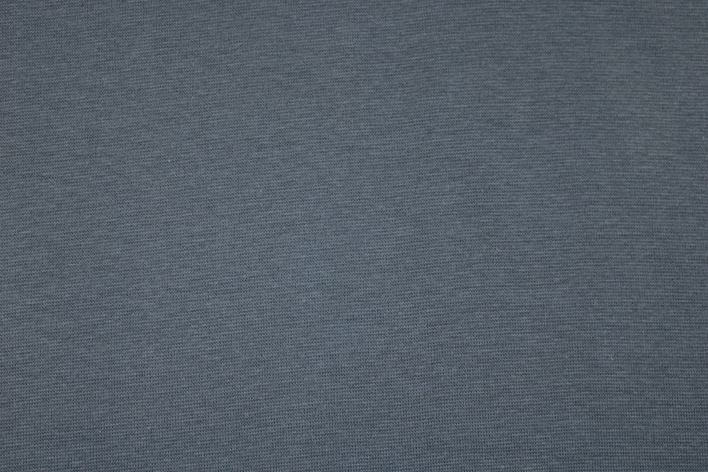 Bündchenstoff Heike in uni Jeansblau Detailbild