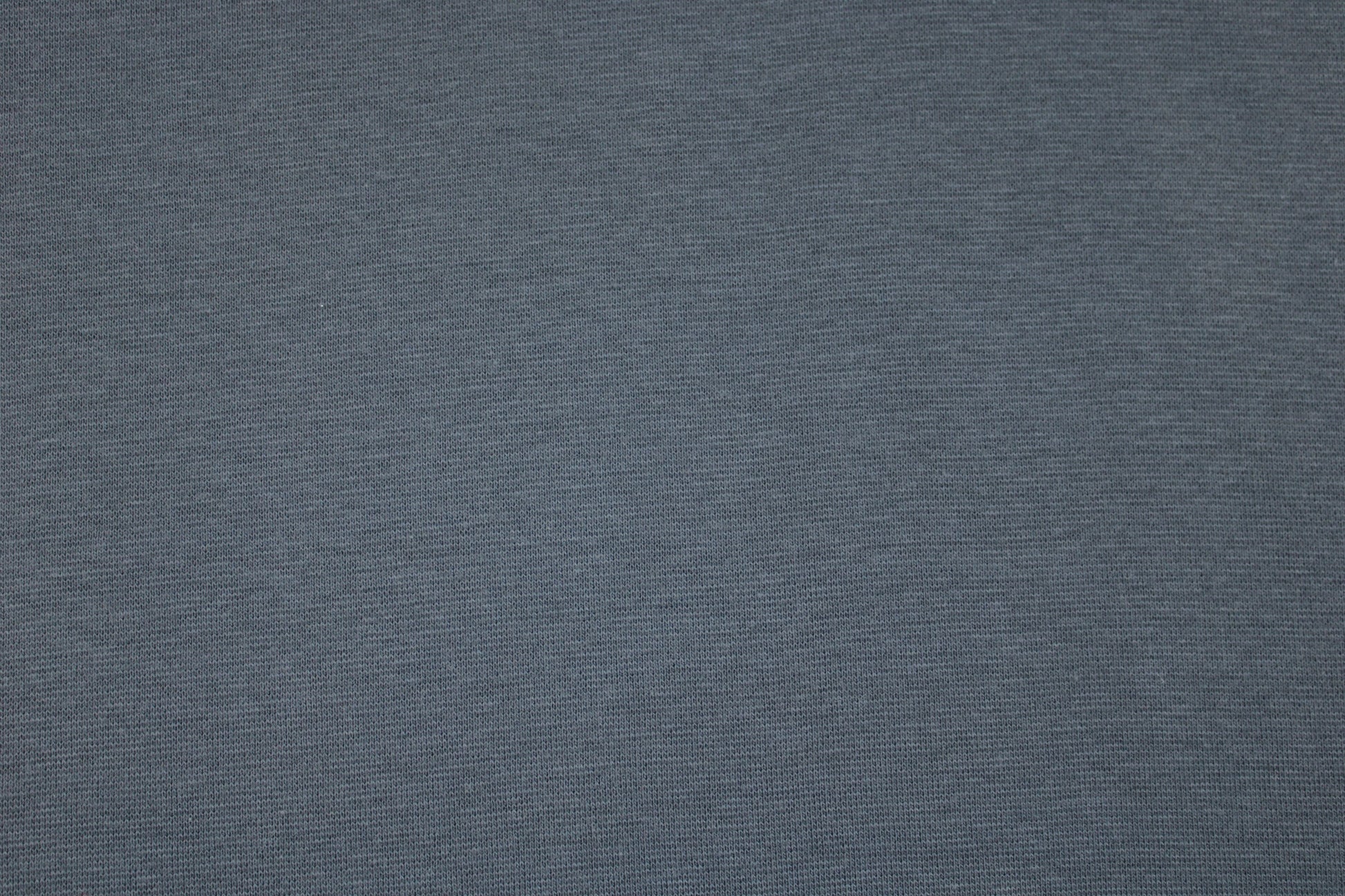 Bündchenstoff Heike in uni Jeansblau Detailbild