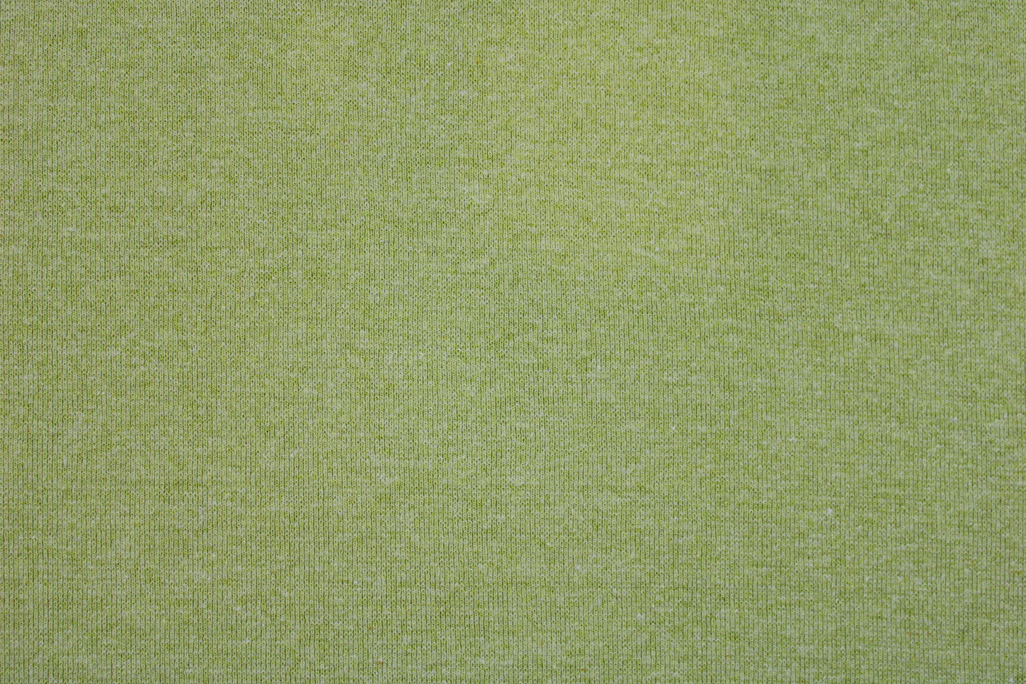 Bündchenstoff in Hellgrün meliert Detailbild