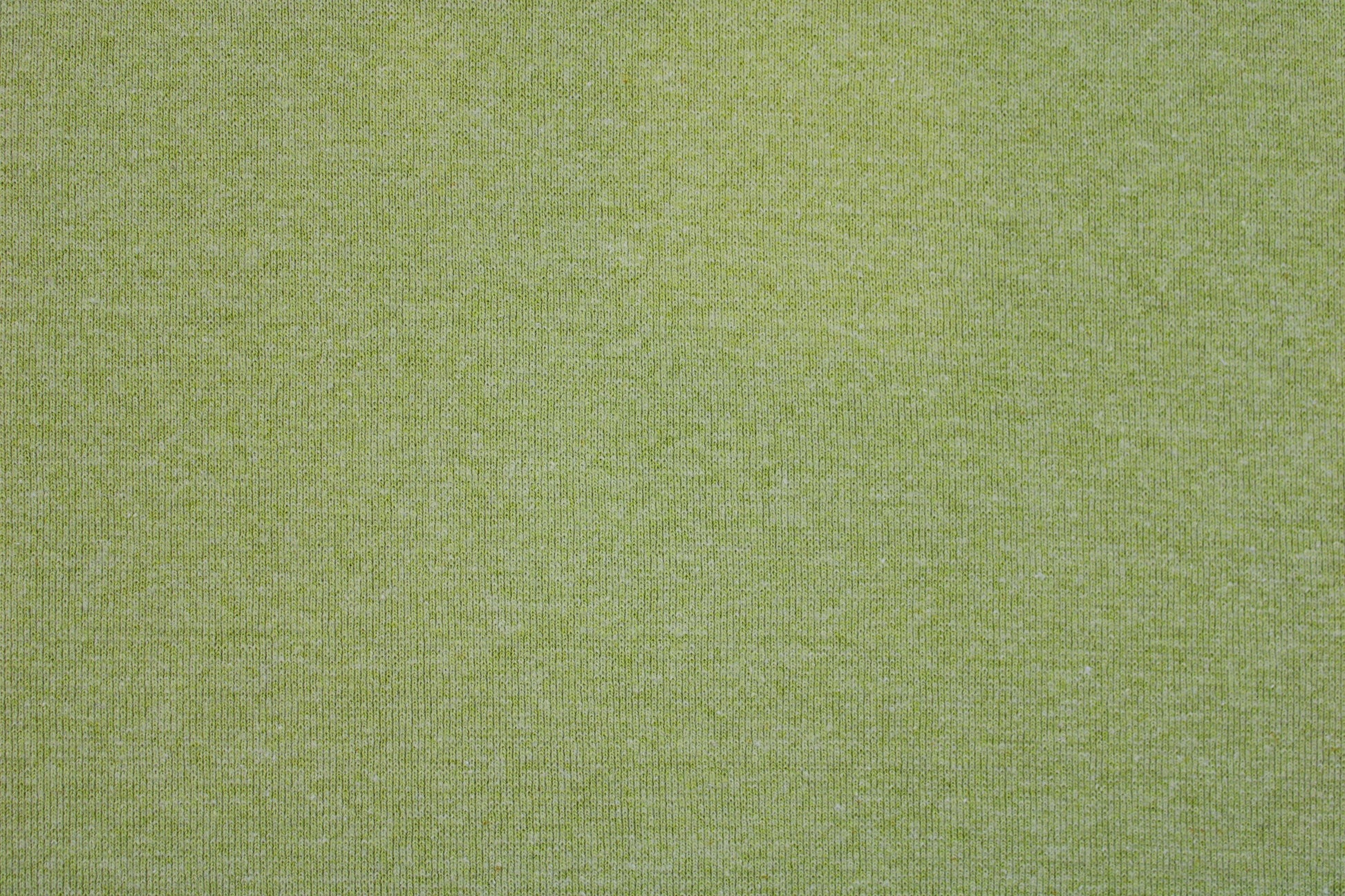 Bündchenstoff in Hellgrün meliert Detailbild