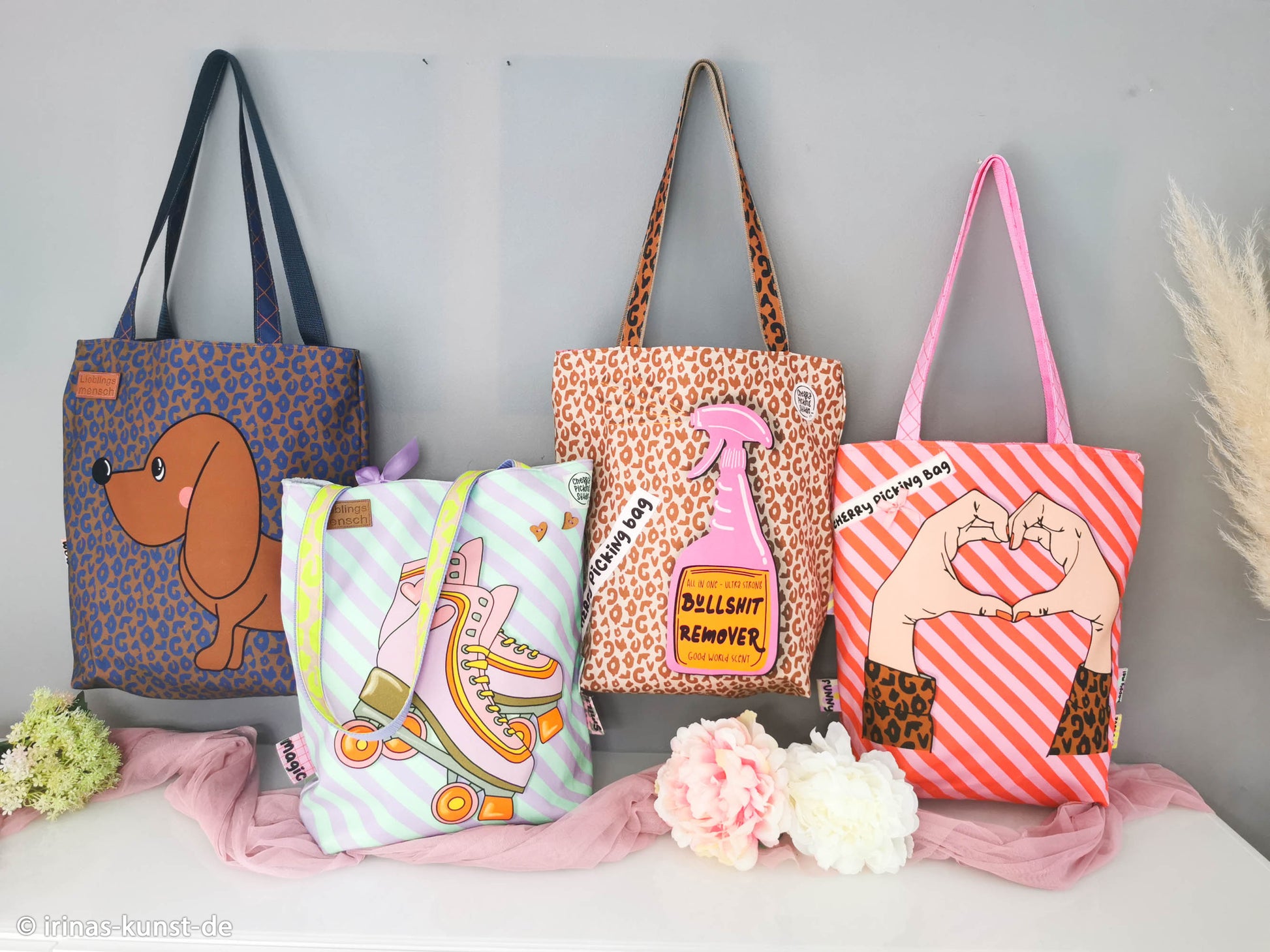 DIY-Taschen-Panel Cherry Picking Bag Taschenübersicht