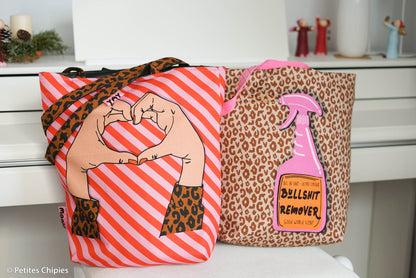 DIY-Taschen-Panel Cherry Picking Bag mit Bullshit Remover und Love