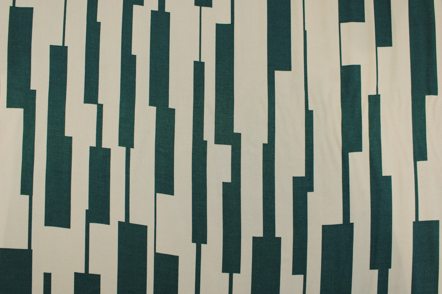 Viskose Twillstoff Square von Mind the Maker in Grün, Beige Detailbild
