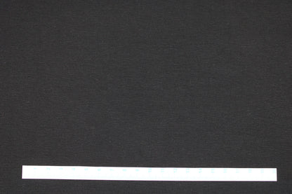 French Terry Sweatstoff Maike in uni Schwarz Maßstab