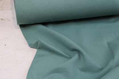 Salbei farbener French Terry Sweat Maike Ballenansicht