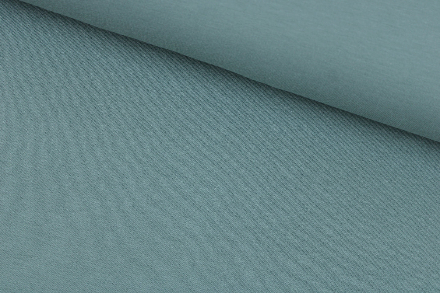 Salbei farbener French Terry Sweat Maike quer