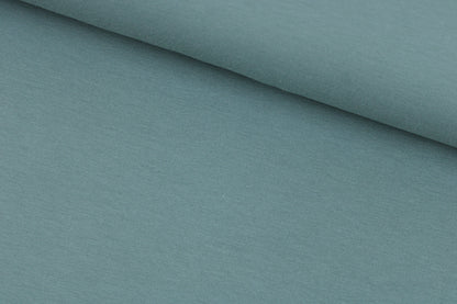 Salbei farbener French Terry Sweat Maike quer