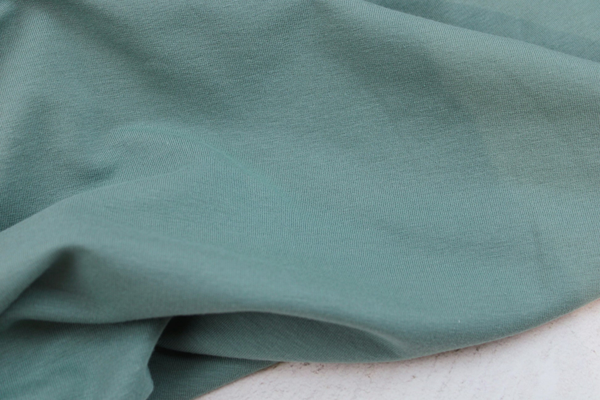 Salbei farbener French Terry Sweat Maike