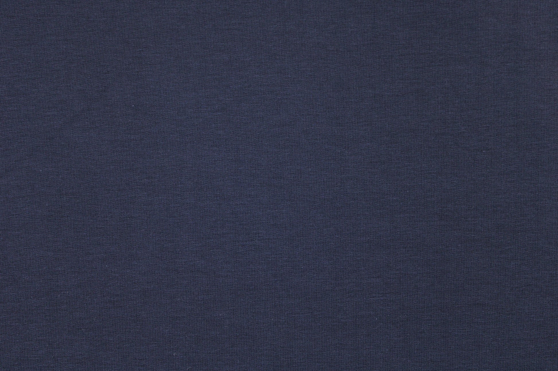 Dunkelblauer French Terry Sweat Stoff Maike Detailbild