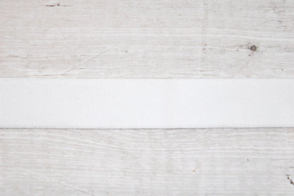 Gummiband Elastic-Bund in 20mm weiß Detail