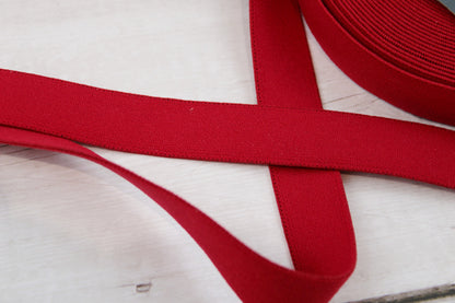 Gummiband Elastic-Bund in 20mm rot