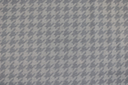 Jacquardjersey mit Hahnentrittmuster in Beige und Taupe Detailbild