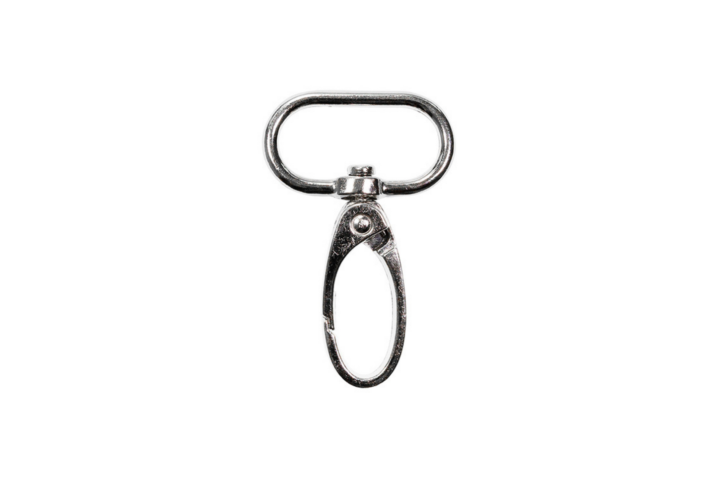 Karabinerhaken 25mm in Silber