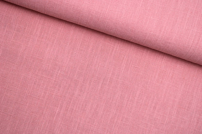 Leinenstoff Damiel uni apricot quer