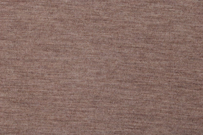 Merinostrick Wolljersey Dunkelbeige meliert Detailbild