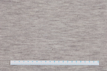 Wolljersey Merinostrickstoff Dunkelbeige meliert Maßstab