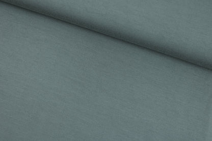 Weicher Modaljersey in uni Graugrün quer