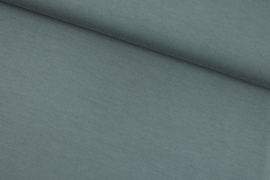 Weicher Modaljersey in uni Graugrün quer