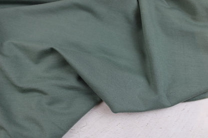 Weicher Modaljersey in uni Graugrün