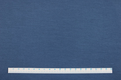 Wicher Modaljersey in uni Jeansblau Maßstab