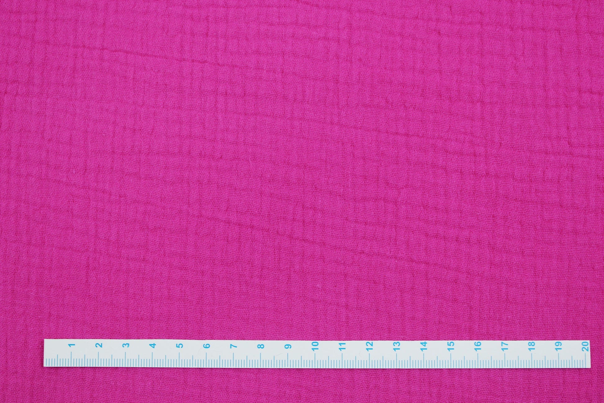 Musselinstoff Jenke uni pink Maßstab