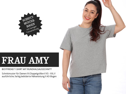 Schnittmuster Boyfriendshirt Amy von Studio Schnittreif