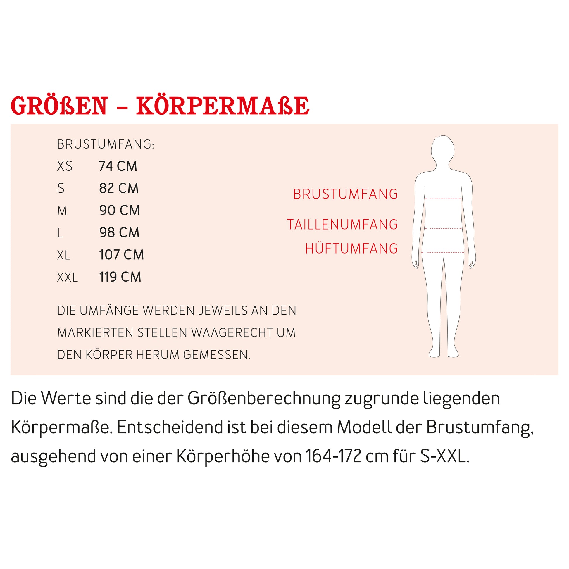 Schnittmuster Rollkragenpullover Frau Dörte von Studio-Schnittreif Maßtabelle