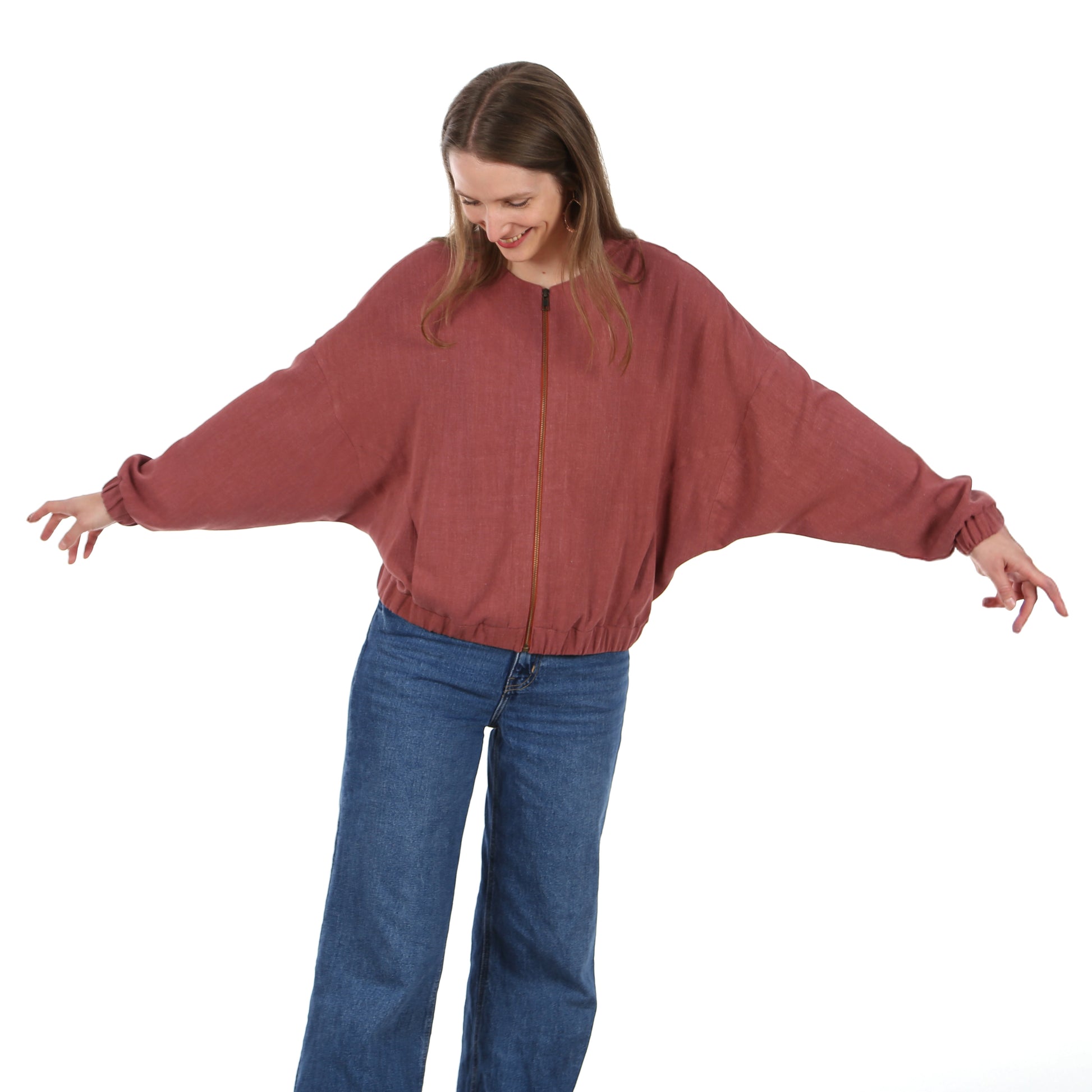 Schnittmuster Fledermausjacke Kora von Studio Schnittreif