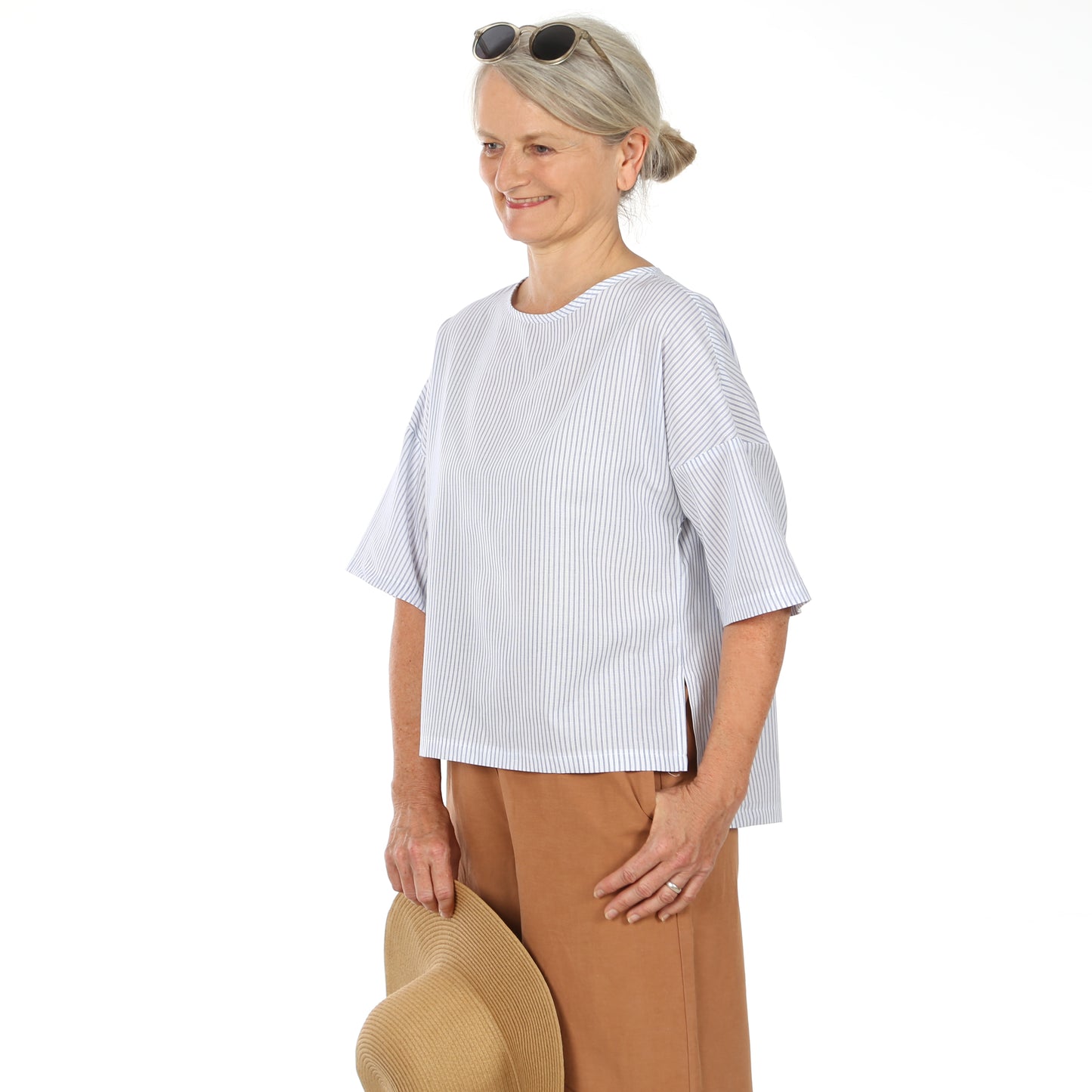 Schnittmuster Bluse Frau Maki von Studio Schnittreif