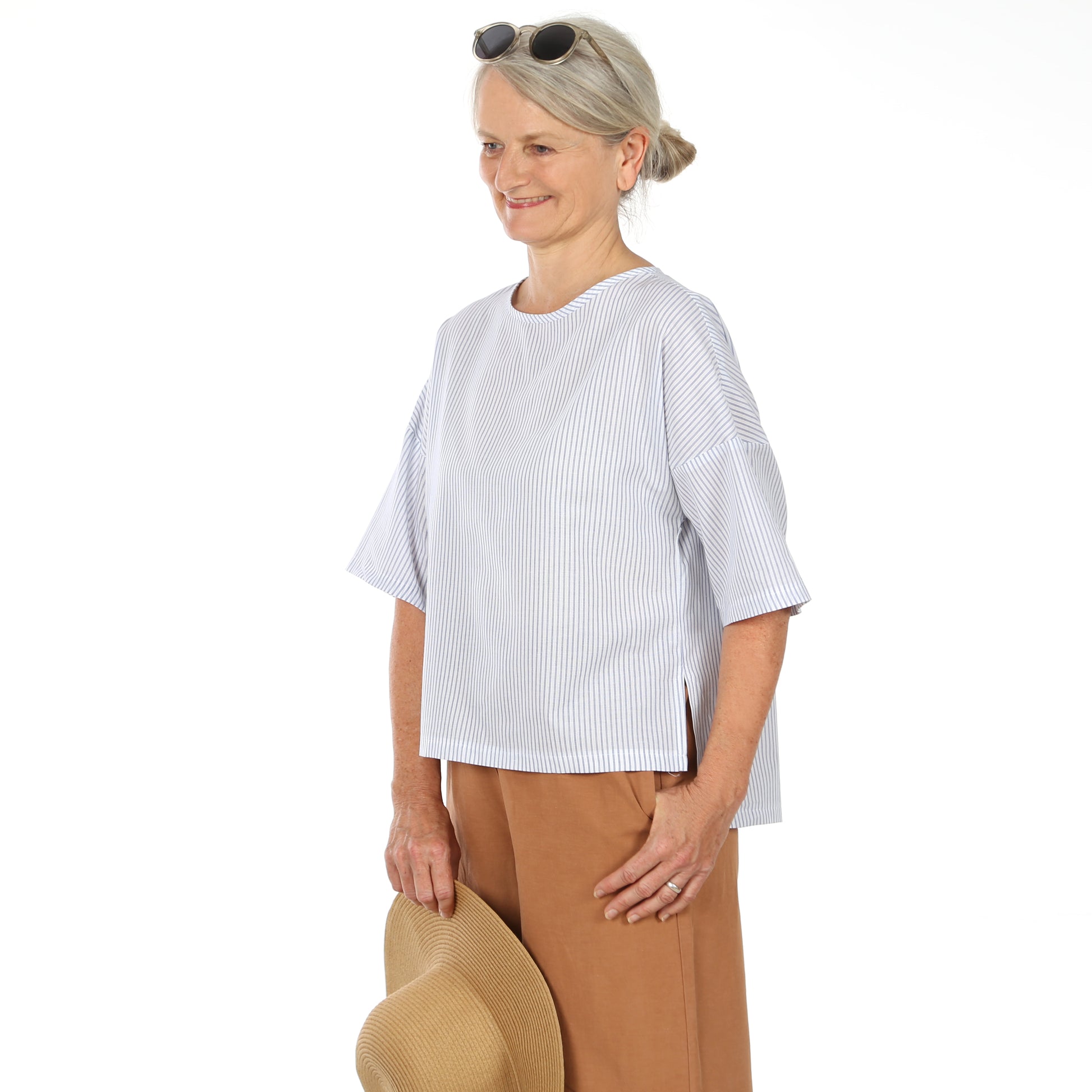 Schnittmuster Bluse Frau Maki von Studio Schnittreif