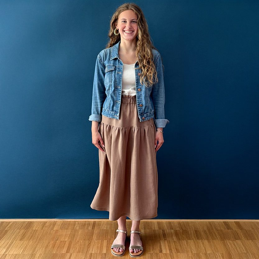 Schnittmuster Rock mit Papergab-Bund Frau Pippa von Studio Schnittreif