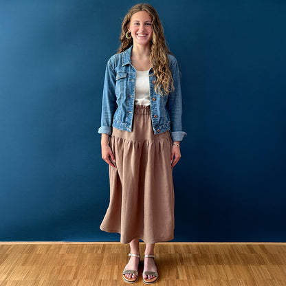 Schnittmuster Rock mit Papergab-Bund Frau Pippa von Studio Schnittreif
