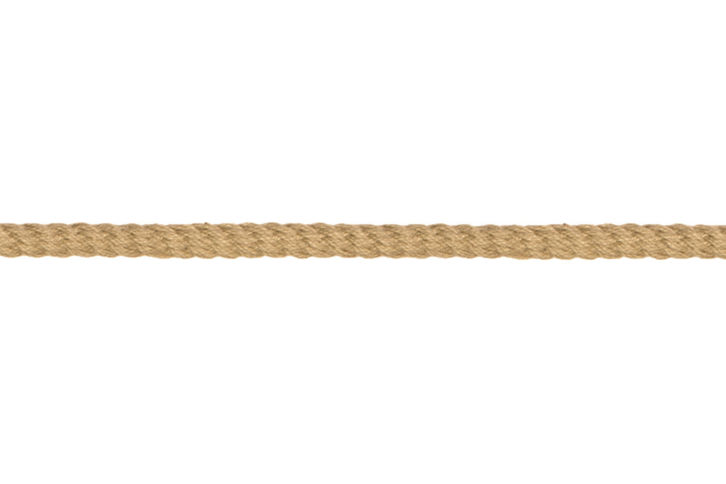 Parkakordel aus Baumwolle Durchmesser 4mm in dunkelbeige