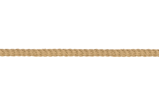 Parkakordel aus Baumwolle Durchmesser 4mm in dunkelbeige