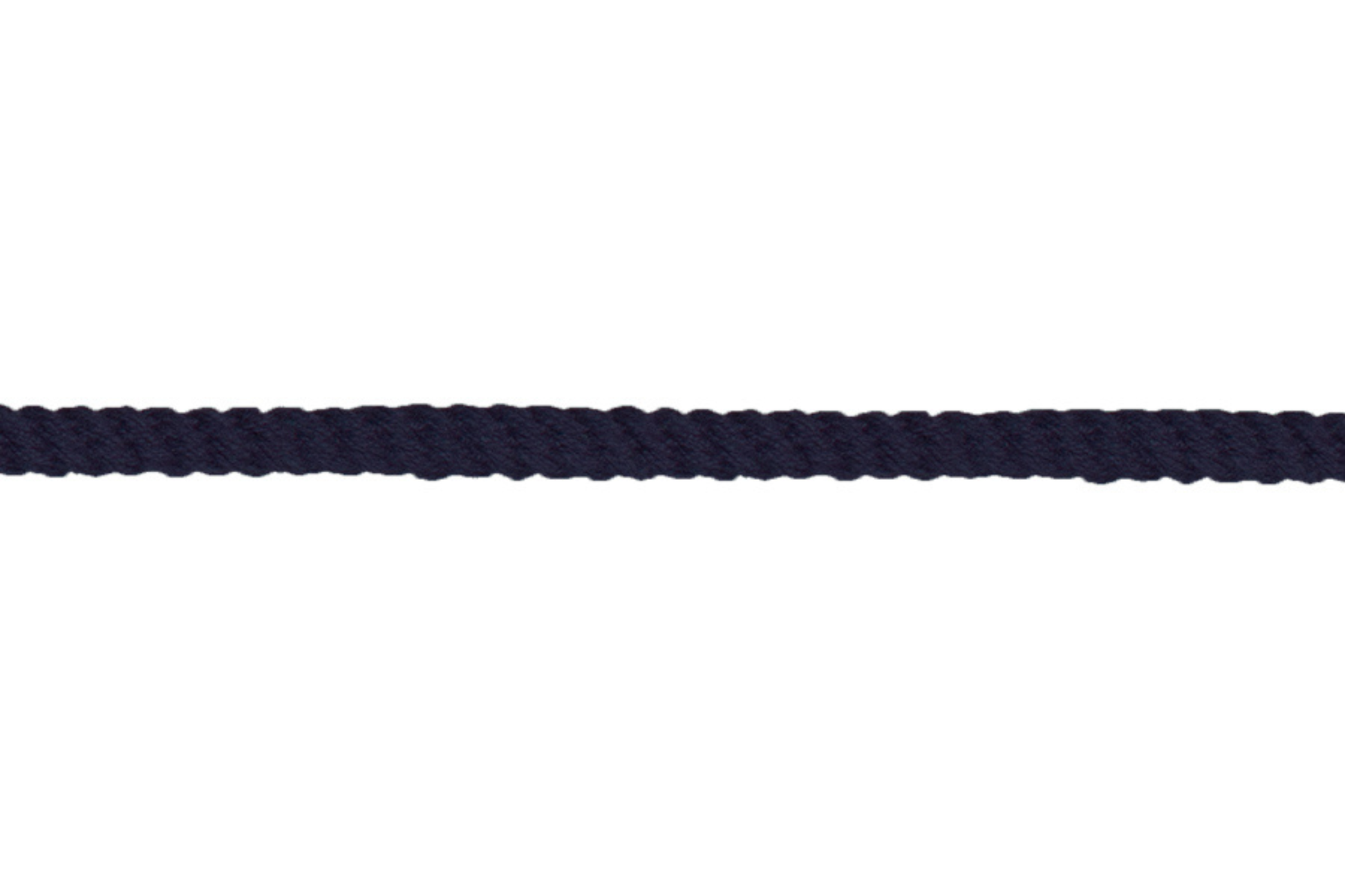 Parkakordel aus Baumwolle Durchmesser 4mm in dunkelblau