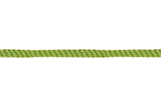 Parkakordel aus Baumwolle Durchmesser 4mm in hellgrün