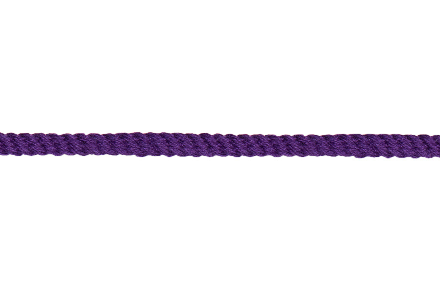 Parkakordel aus Baumwolle Durchmesser 4mm in Lila
