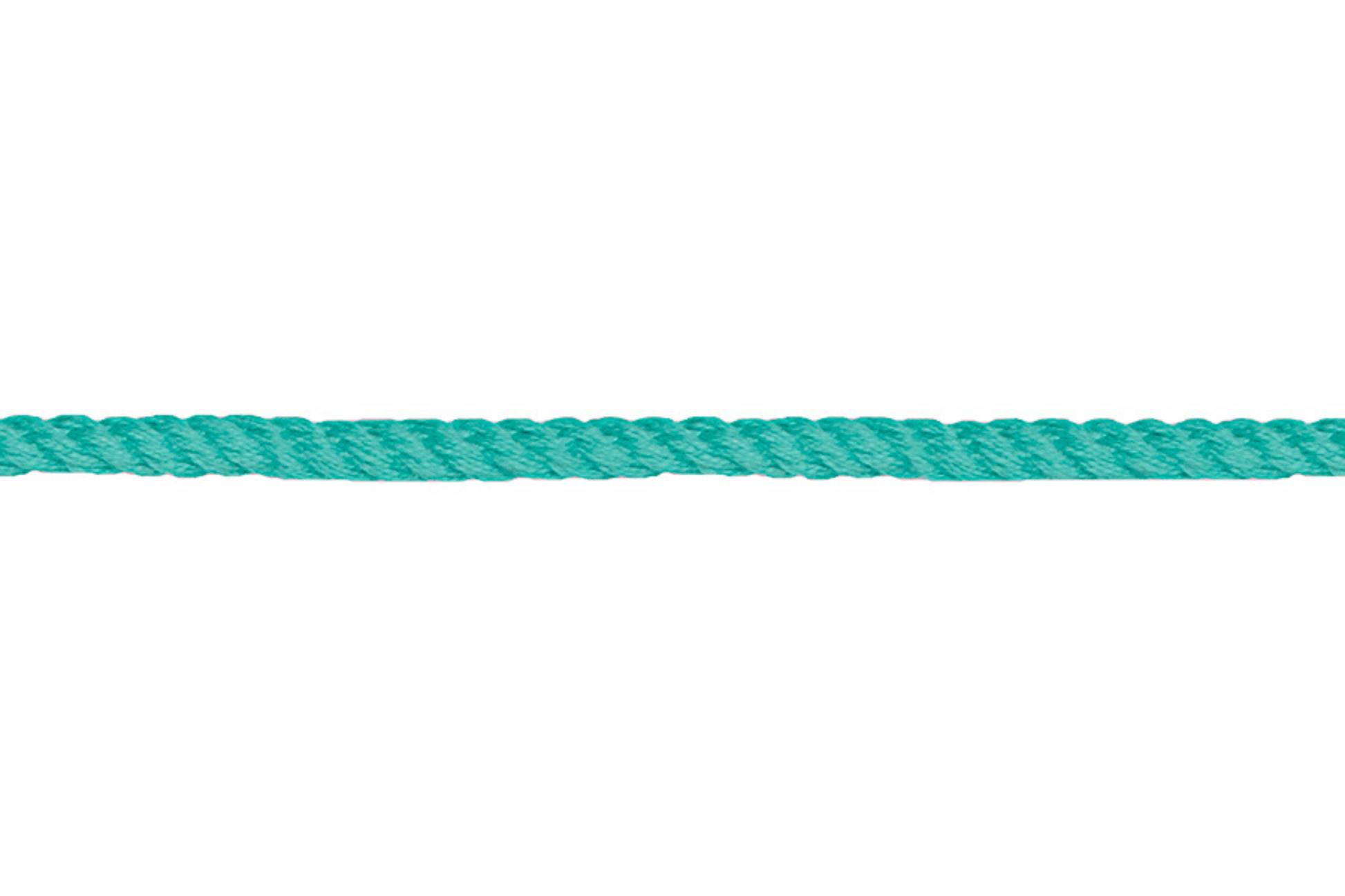 Parkakordel aus Baumwolle Durchmesser 4mm in Mint