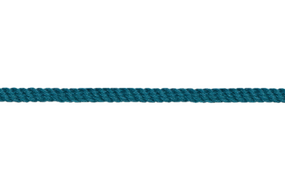Parkakordel aus Baumwolle Durchmesser 4mm in Petrol