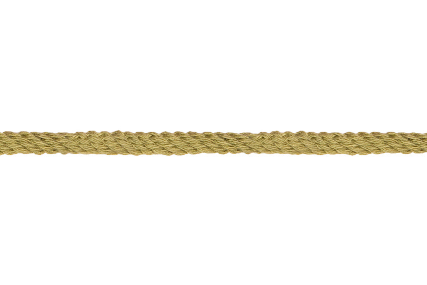 Parkakordel aus Baumwolle Durchmesser 4mm in seegras