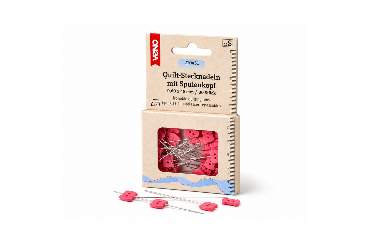 Quilt-Stecknadeln, 30 Stück
