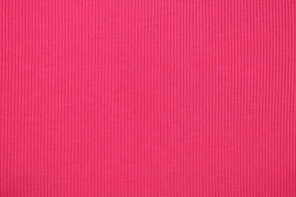 Rippjersey Marissa in uni pink Detailbild
