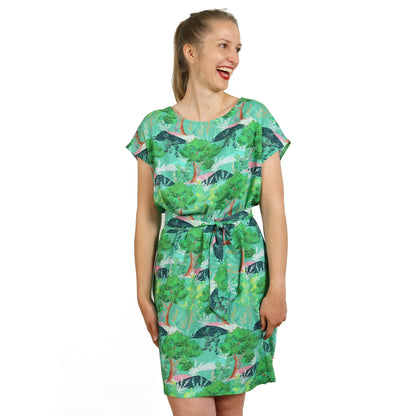 Schnittmuster Frau Konni Kleid mit großen Taschen