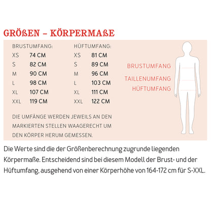 Schnittmuster Frau Konni Kleid mit großen Taschen Maßtabelle