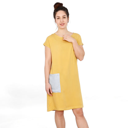 Schnittmuster Frau Konni Kleid mit großen Taschen