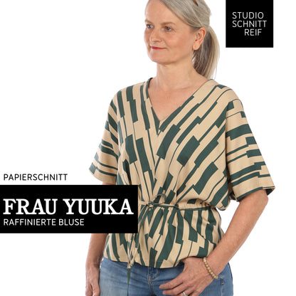 Schnittmuster für die Bluse Frau Yuuka von Studio Schnittreif