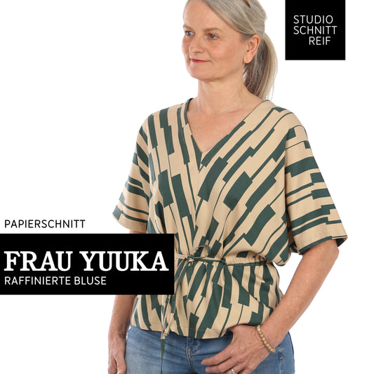 Schnittmuster für die Bluse Frau Yuuka von Studio Schnittreif