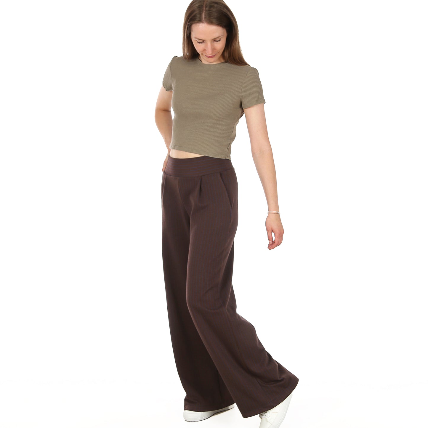 Schnittmuster Frau Ada weite Jerseyhose